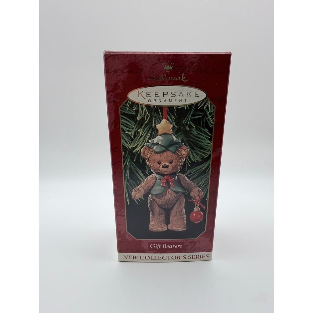Hallmark Keepsake Ornament Gift Bearers New Collectors Series 1999‎ Porcelain